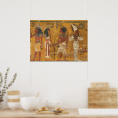 エジプトの歴史による北壁トゥタンカームン墓 ポスター (キッチン)