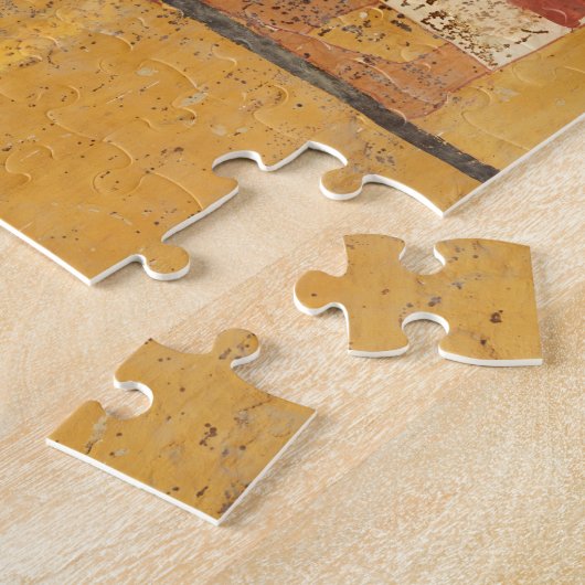 エジプトの歴史による南壁トゥタンカームン墓 ジグソーパズル (側面)