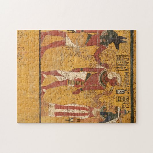 エジプトの歴史による南壁トゥタンカームン墓 ジグソーパズル (横)