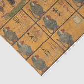 エジプトの歴史による西壁トゥタンカームン墓 薄葉紙 (詳細)