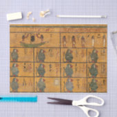 エジプトの歴史による西壁トゥタンカームン墓 薄葉紙 (クラフト)