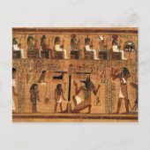 エジプトの死者の本。 ポストカード (正面)
