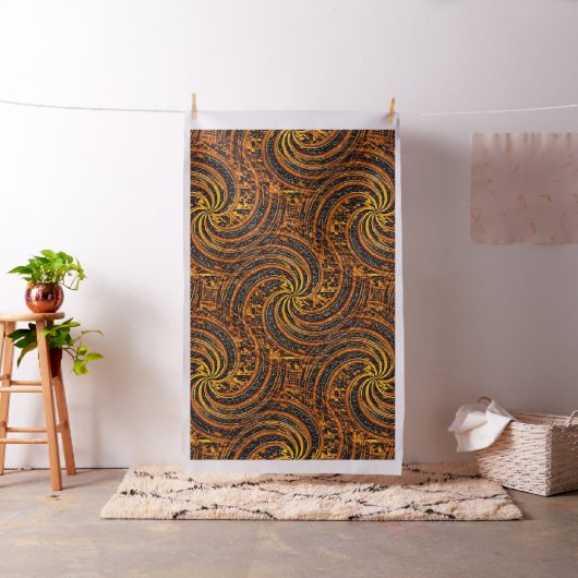 エジプトの渦巻き….. ファブリック (インサイチュ)