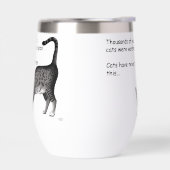 エジプトの灰色のタビー猫 (左面)