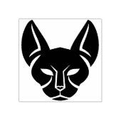 エジプトの猫のアートスタンプ ラバースタンプ (インプリント)