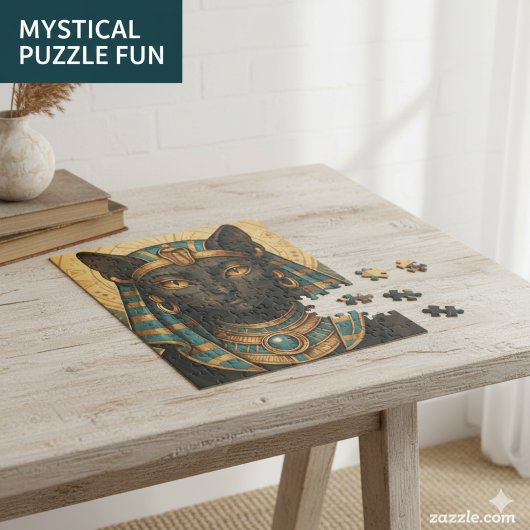 エジプトの猫の女神 | バステットゴールデンパズル ジグソーパズル