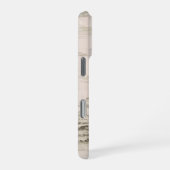 エジプトの王の墓近くのピラミッドの景色 iPhoneケース (右側面)