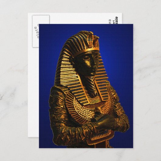 エジプトの王はがき ポストカード (正面/裏面)