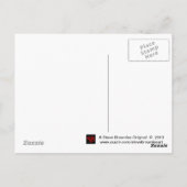 エジプトの王はがき ポストカード (裏面)