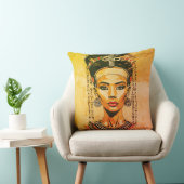 エジプトの王妃モダン- Neo-Pharaoh Art クッション (椅子)