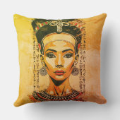 エジプトの王妃モダン- Neo-Pharaoh Art クッション (裏面)