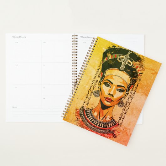 エジプトの王妃モダン- Neo-Pharaoh Art プランナー手帳 (ディスプレー)