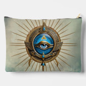 エジプトの目の象徴 アクセサリーポーチ (裏面)