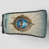 エジプトの目の象徴 ゴルフヘッドカバー (正面)