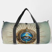 エジプトの目の象徴 ダッフルバッグ (裏面)