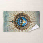 エジプトの目の象徴 バスタオルセット (ハンドタオル)