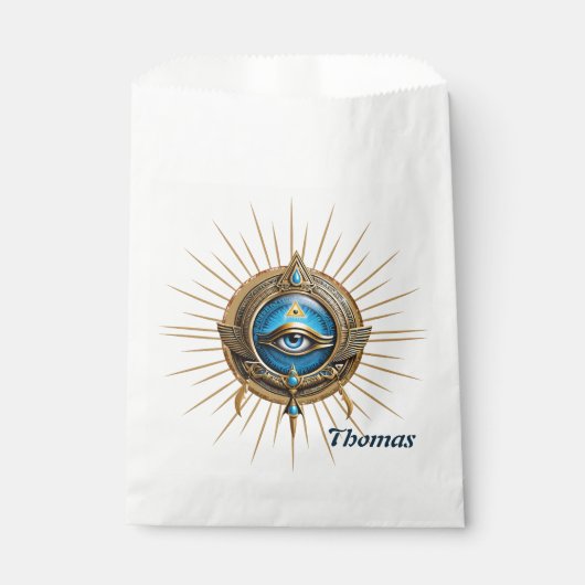 エジプトの目の象徴 フェイバーバッグ (正面)