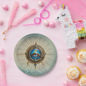 エジプトの目の象徴 ペーパープレート (パーティー)