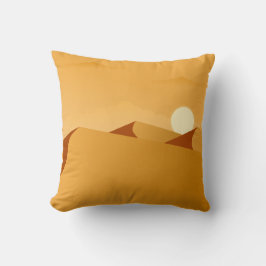 エジプトの砂漠を旅する クッション