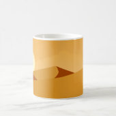 エジプトの砂漠を旅する コーヒーマグカップ (中央)