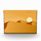 エジプトの砂漠を旅する フォトブロック (正面)