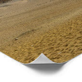 エジプトの砂漠カイロのピラミッド ポスター (角)