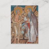 エジプトの祈りの言葉の贖いの聖マリア プレイスカード (正面)