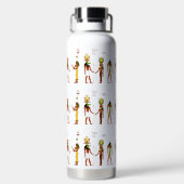 エジプトの神々と女神 ウォーターボトル (背面)