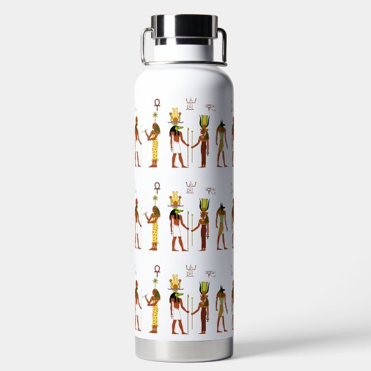 エジプトの神々と女神 ウォーターボトル (背面)