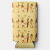 エジプトの神々と女神 スリム缶クーラー (裏面)