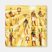 エジプトの神々と女神 マグネット (正面)