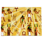 エジプトの神々と女神 ラージペーパーバッグ (正面)