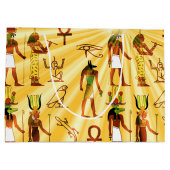 エジプトの神々と女神 ラージペーパーバッグ (裏面)
