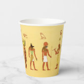 エジプトの神々と女神 紙コップ (裏面)