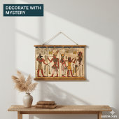 エジプトの神々のタペストリー | 神話と象形文字 吊り下げ型タペストリー