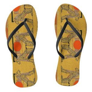 エジプトの神々のビーチサンダル ビーチサンダル