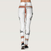 エジプトの神々の女性のレギンス レギンス (裏面)