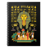 エジプトの神々エジプトファラオの神々Anubis Horus ノートブック (正面)