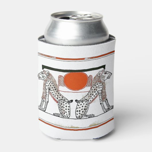 エジプトの神々クーラーボックス 缶クーラー (缶正面)