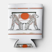 エジプトの神々クーラーボックス 缶クーラー (正面)