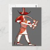 エジプトの神々*メンフィアン・プター* ポストカード (正面/裏面)