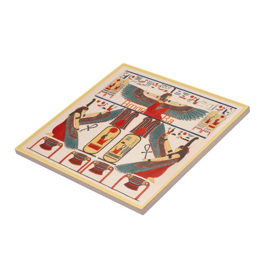 エジプトの神のアモンのRAの象形文字 タイル (側面)