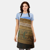 エジプトの神殿の象形文字エプロン エプロン (着用した状態)