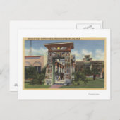 エジプトの神社のレプリカ、ロシクルチアン公園 ポストカード (正面/裏面)