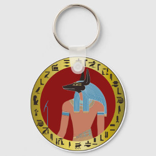 エジプトの神、アヌビス キーホルダー
