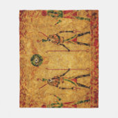 エジプトの神 フリースブランケット (正面)