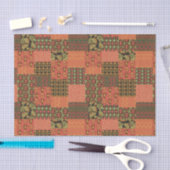 エジプトの種族のフェイクなパッチワークのティッシュペーパーシート 薄葉紙 (クラフト)