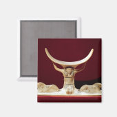 エジプトの空気の神、シュウのヘッドレスト マグネット (正面/裏面)