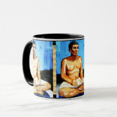 エジプトの筆記者 マグカップ (正面左)