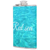 エジプトの紅海の紺碧の海水 フラスク (左)